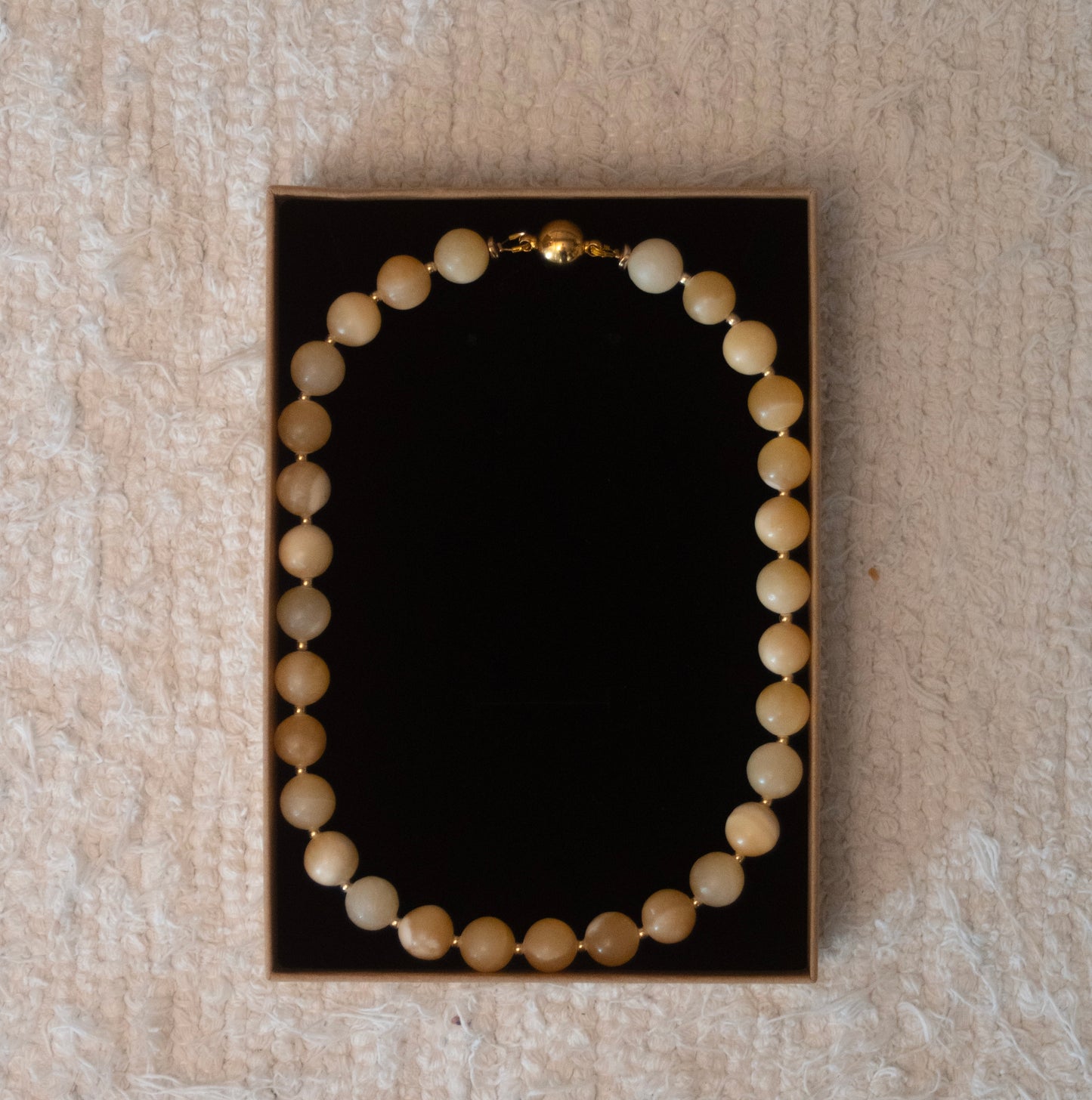 Big Butter Yellow Necklace