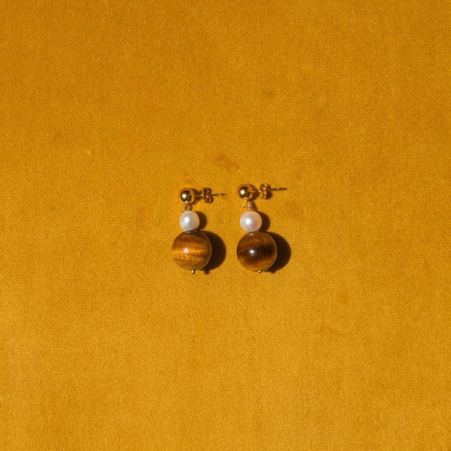 Tiger Eye Earrings