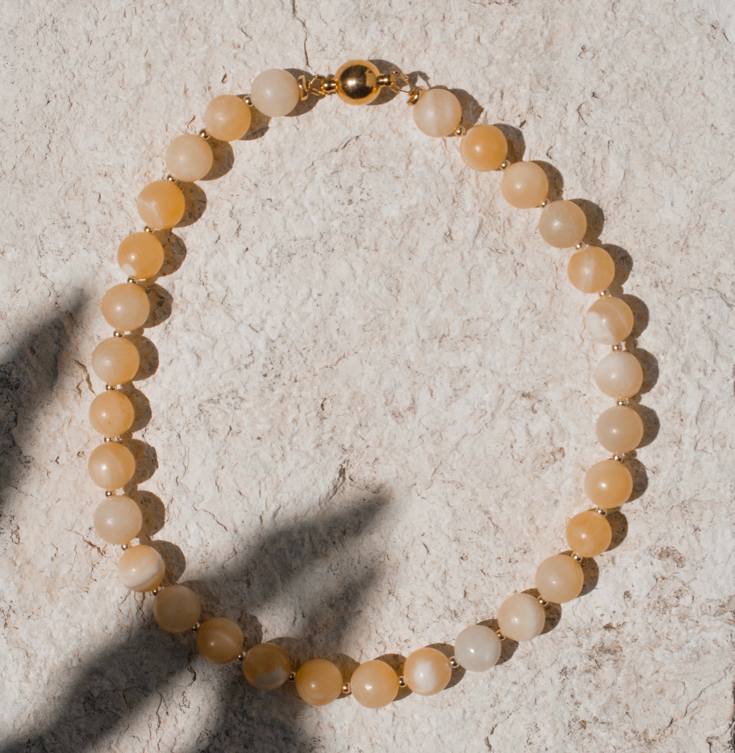 Big Butter Yellow Necklace