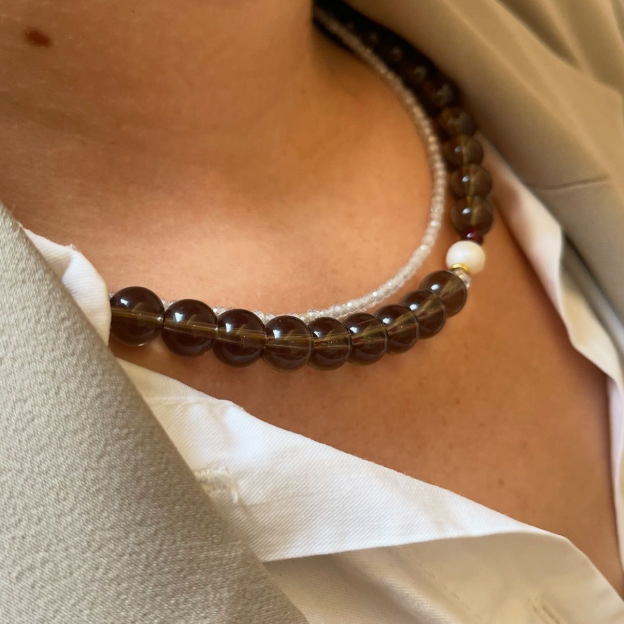 Mini Smoky Necklace