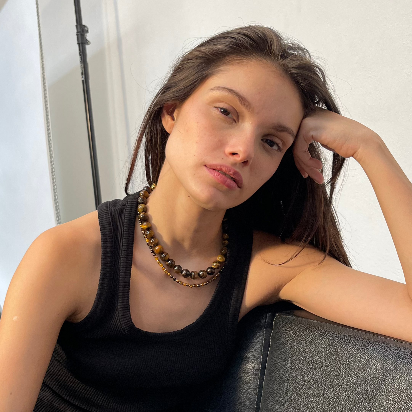 Mini Tiger Eye Necklace