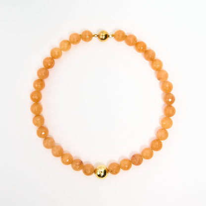 Big Peach Necklace