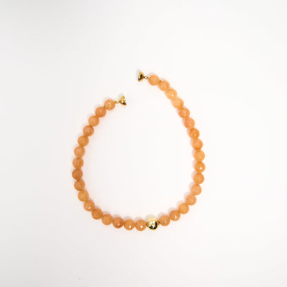 Big Peach Necklace