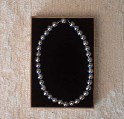 Big Silver Necklace
