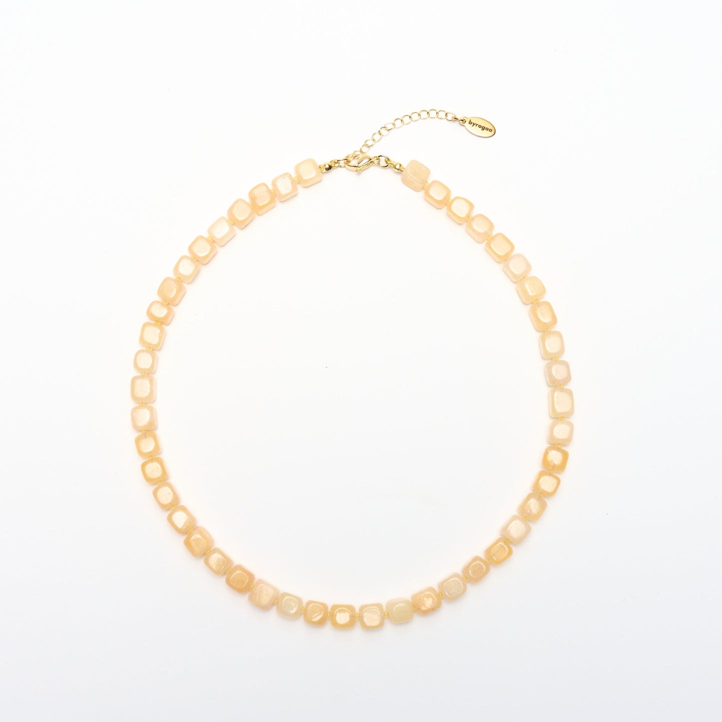 Square Jade Necklace