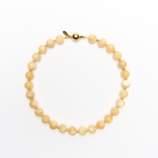 Big Butter Yellow Necklace