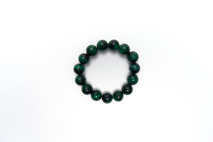 Big Green Eye Tiger Necklace