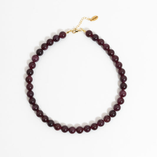 Burgundy Necklace